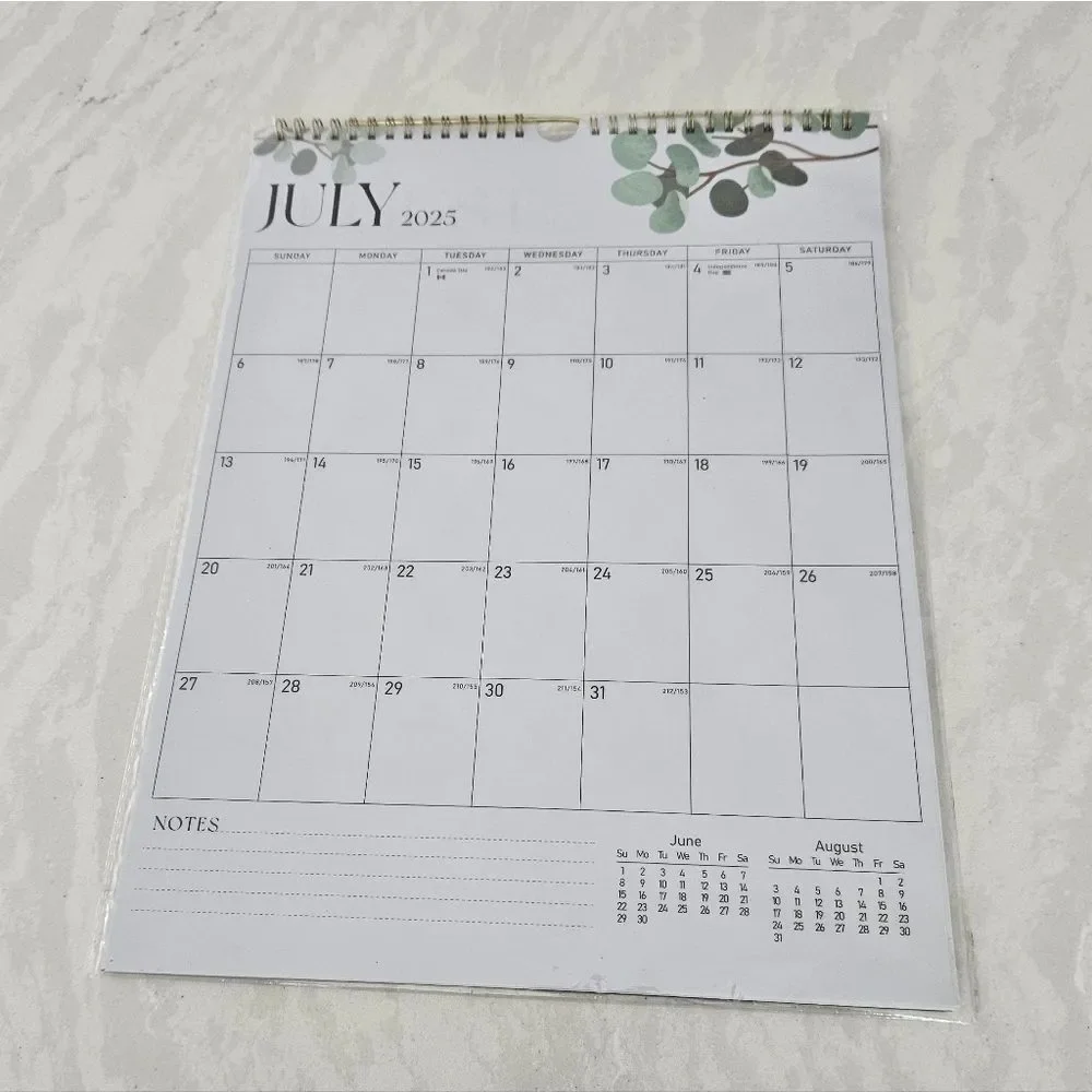 2025 - 2026 Wall Calendar